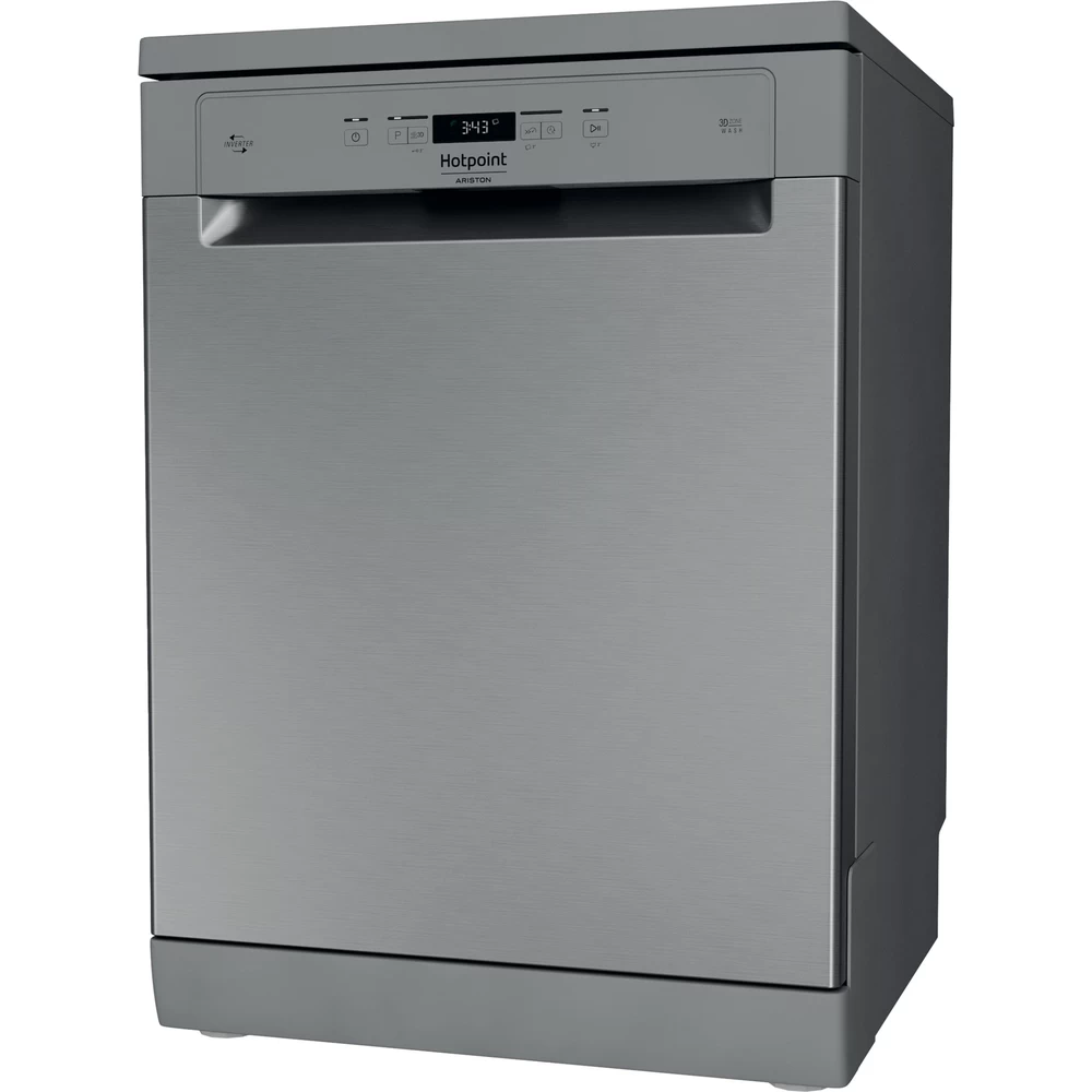 Отдельностоящие посудомоечные машины Hotpoint-Ariston HFC 3C41 CW X -  Купить в Киеве, Украине • Лучшая цена в интернет-магазине - tehnohata.ua