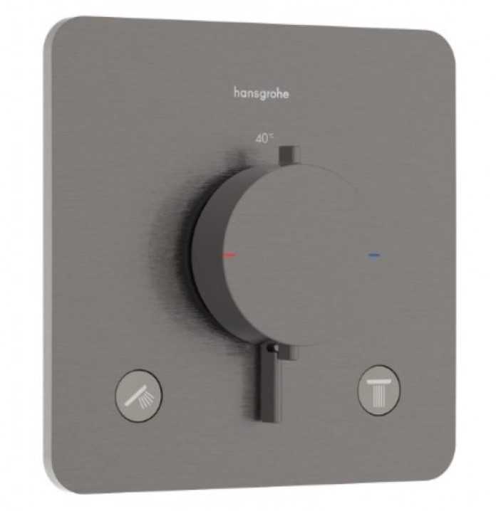 Фото - Hansgrohe ECOSTAT COMFORT Q 33713340 шлифованный черный хром