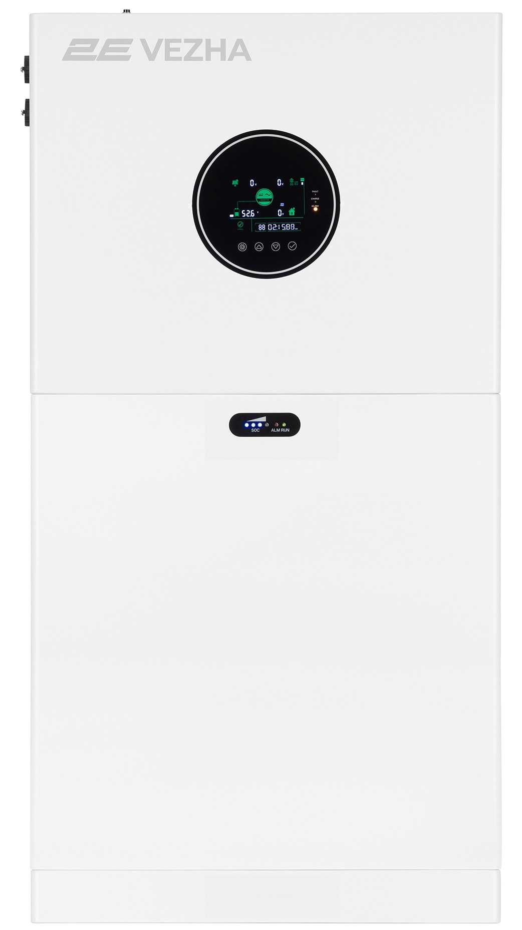 Фото - 2E PowerWall Vezha 2E-ESS-PWV5-5 (5000 Вт, 5.12 кВт/год, MPPT 5.5 кВт)