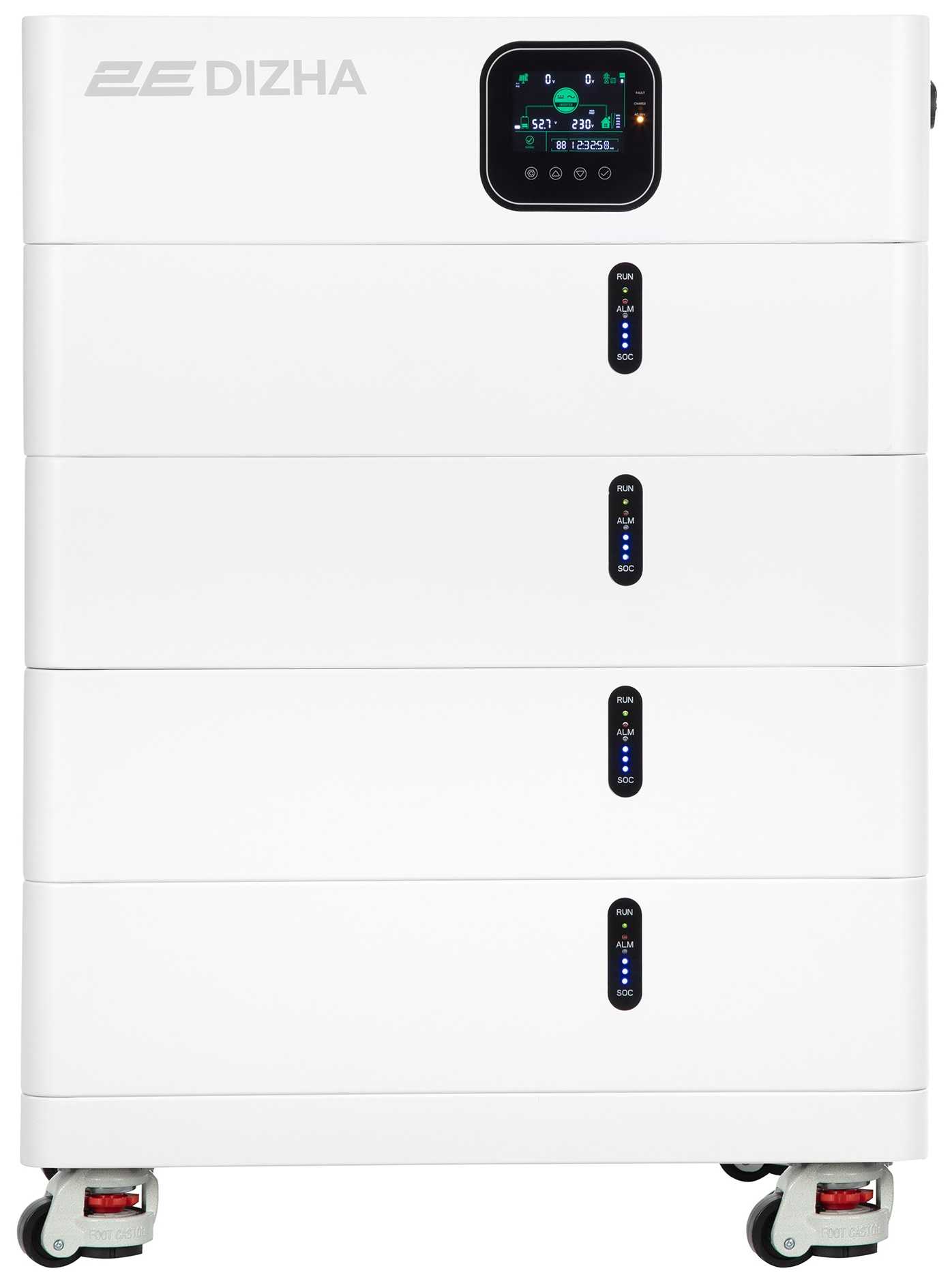 Фото - 2E PowerStation Dizha 2E-ESS-PSD10-20 (10000 Вт, 20.48 кВт/год, MPPT 11 кВт)