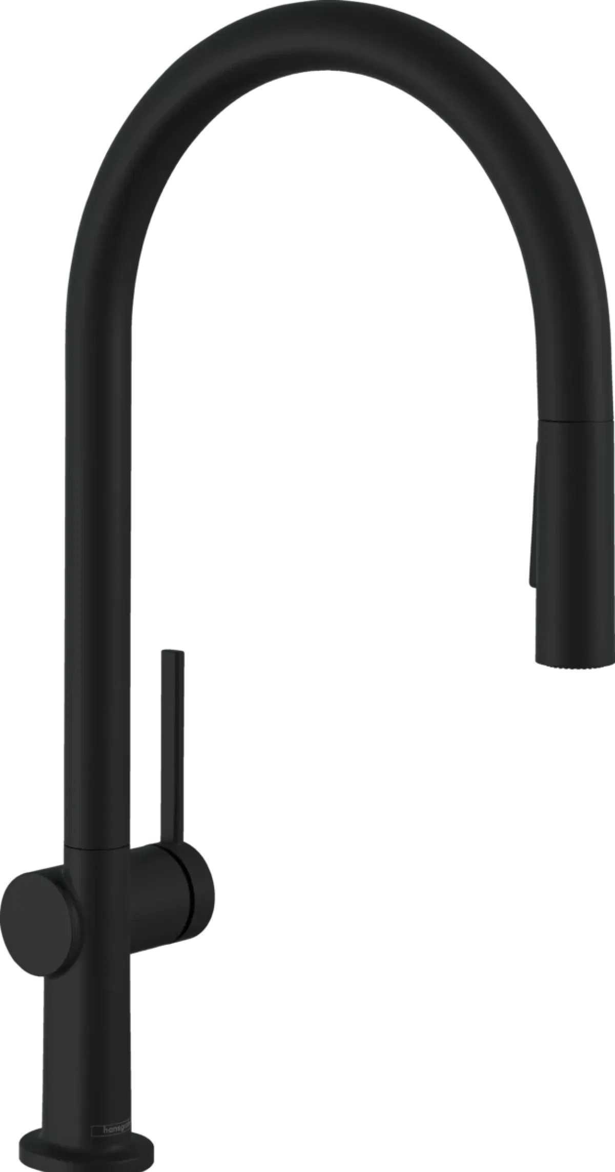 Фото - Hansgrohe TALIS M54 72801670 черный матовый