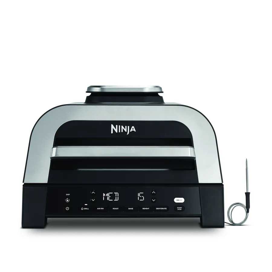 Фото - Ninja Foodi MAX Air Grill & Air Fryer з Сooking probe DG551EU
