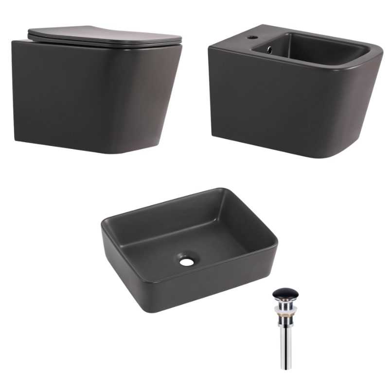 Фото - Q-tap Tern Anthracite 3 в 1 QTROBAN49157