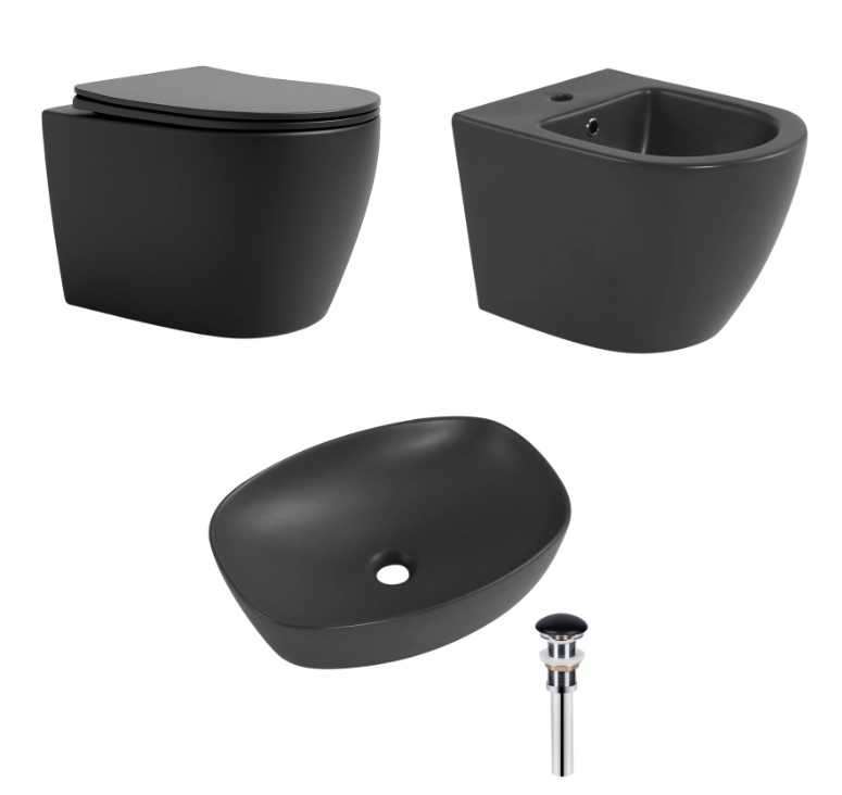 Фото - Q-tap Robin Anthracite 3 в 1 QTROBAN49157