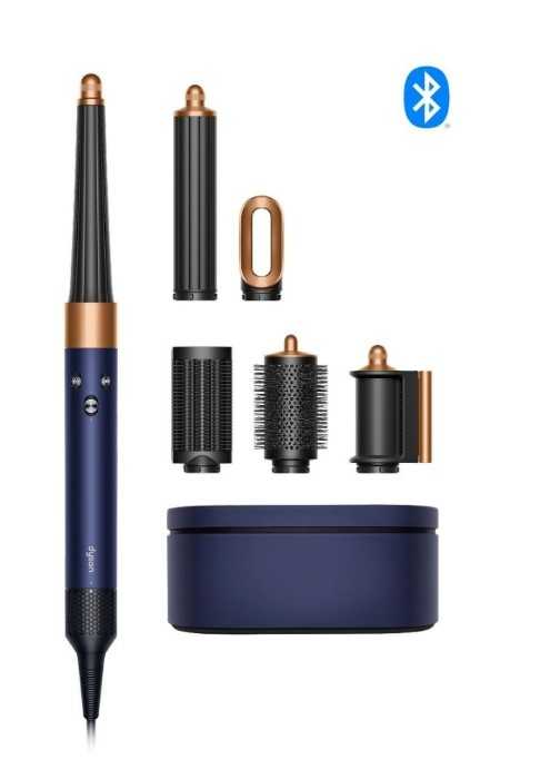 Фото - Dyson HS08 Airwrap ID Straight/Wavy Prussian blue/Rich copper (107163-01)