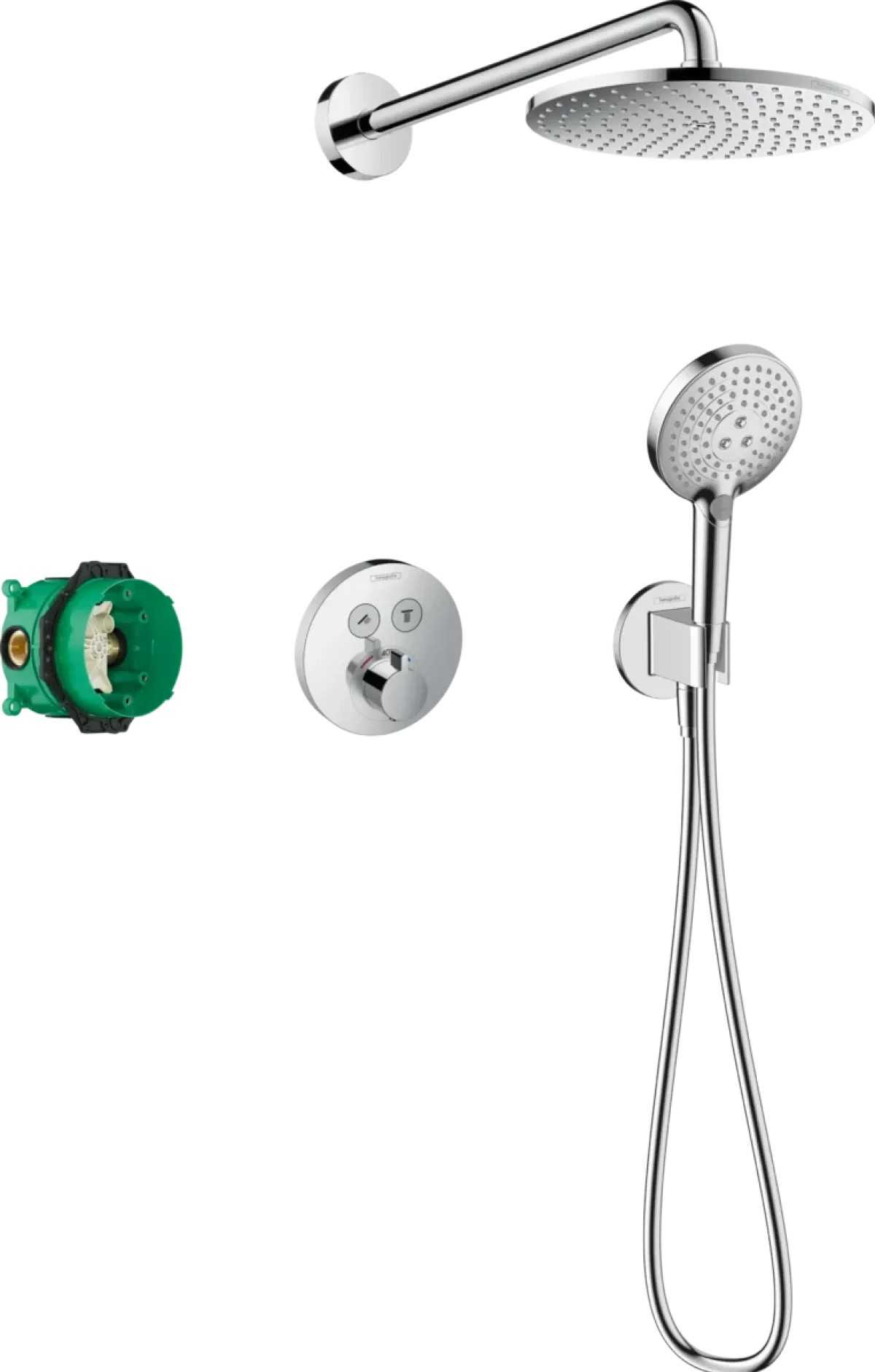 Фото - Hansgrohe Raindance S 240 1 jet PowderRain 27951000 хром