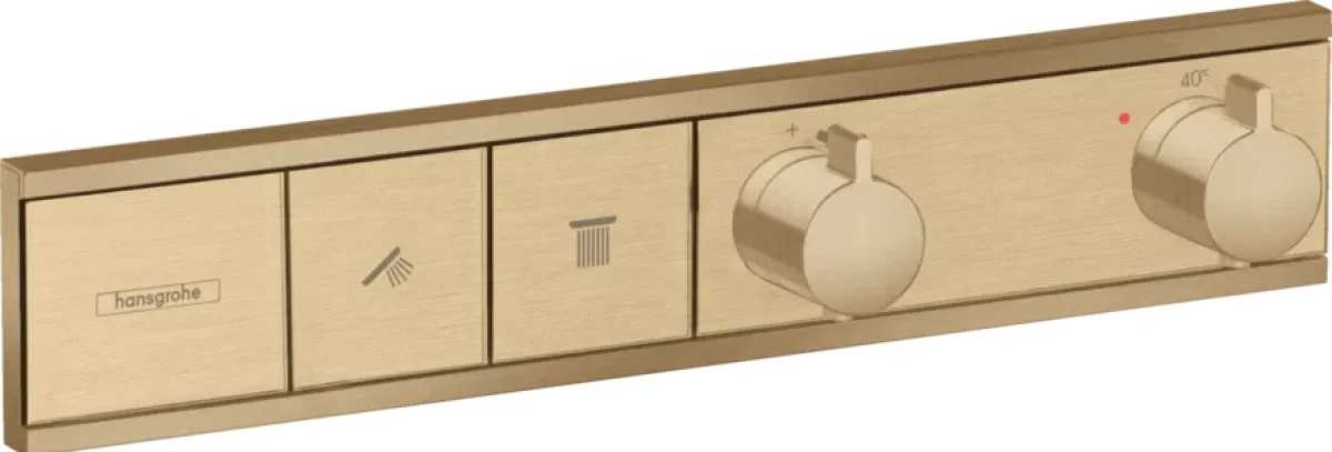 Фото - Hansgrohe 15380140 RainSelect  бронза матовая