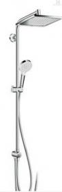 Фото - Hansgrohe Crometta E 240 27289000 душевая система _стойка+верхний душ+лейка+шланг_