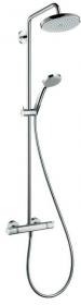Фото - Hansgrohe Croma 220 27185000 душевая система с термостатом